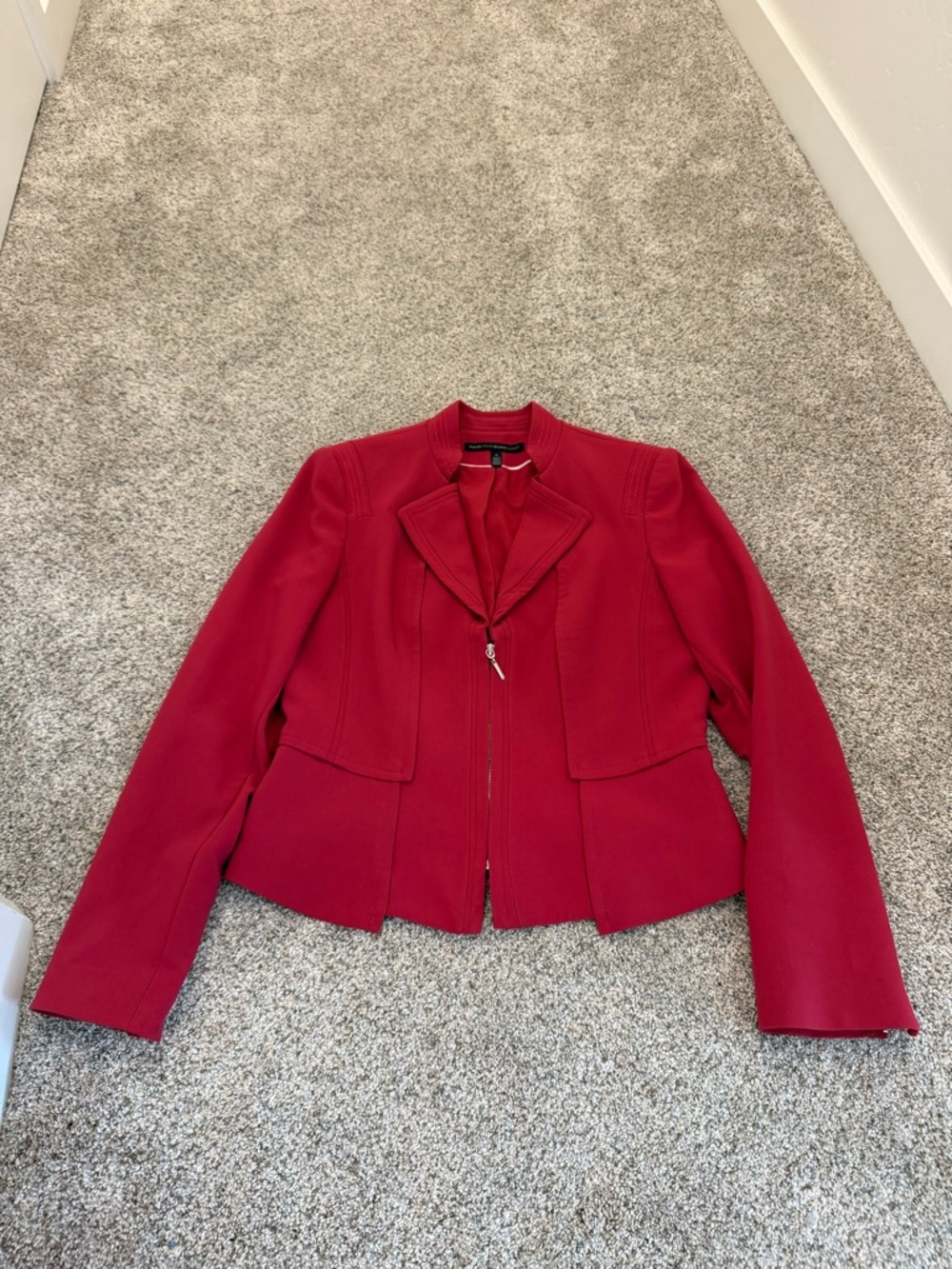 pink blazer